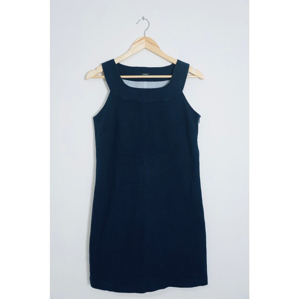 J Crew Navy Midi Dress Size Small‎